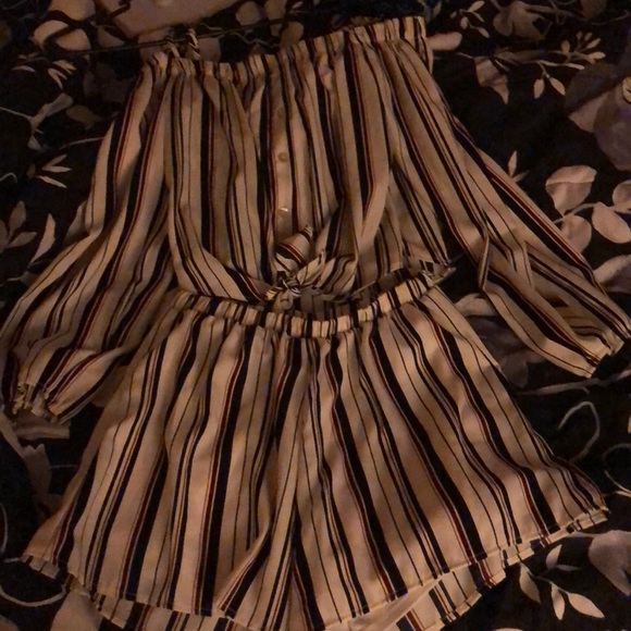 Willow & Root Striped Short Set Size XS - Picture 5 of 6